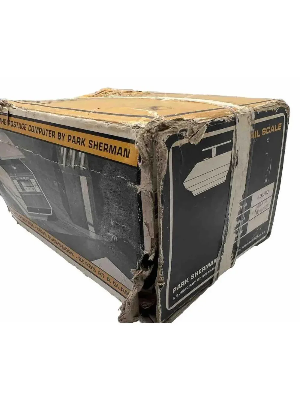 Vintage Park Sherman Mail Scale Postage Computer with Original Box